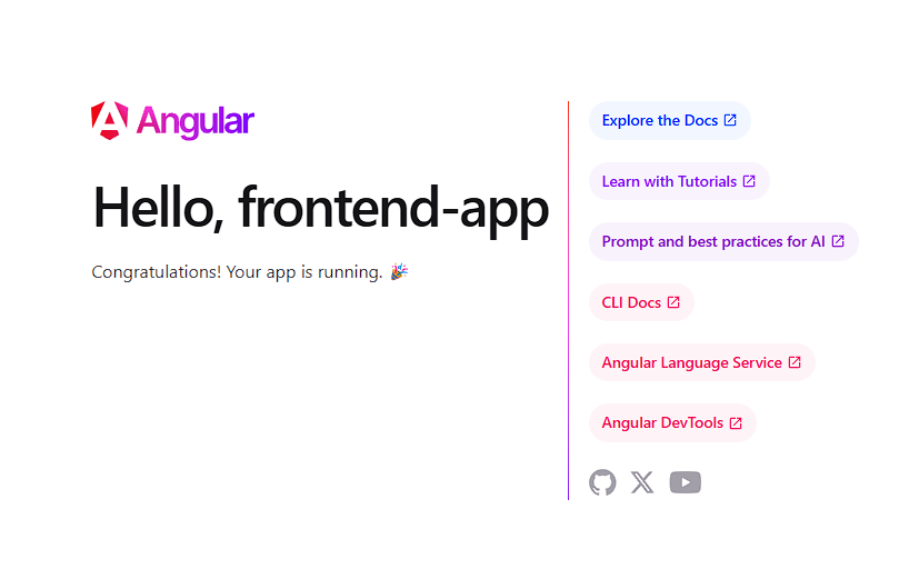 Angular построен
